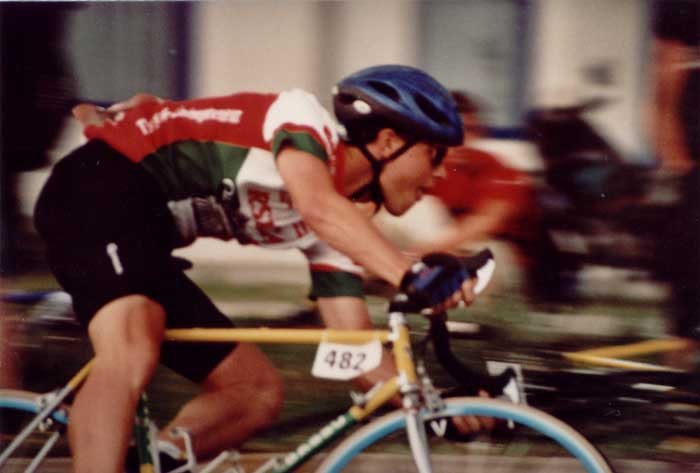 Kurier Ole (Prsi) in voller Fahrdynamik